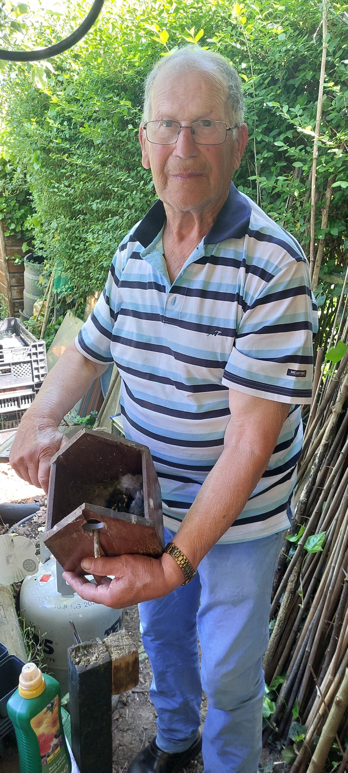 Jong leven op onze tuin