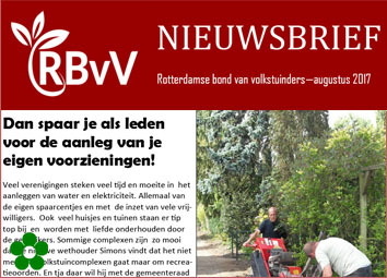 RBvV Nieuwsbrief