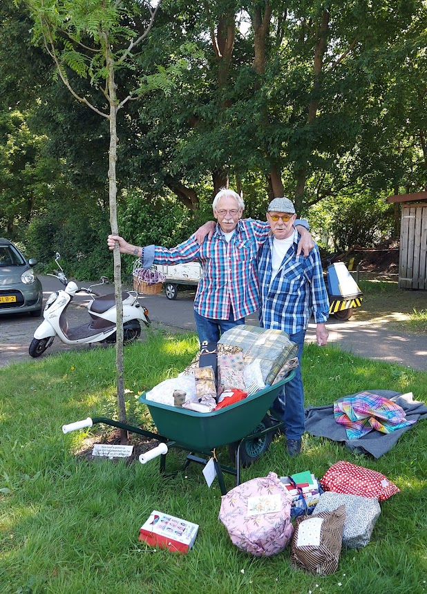 2023 afgebrand huis + inzameling