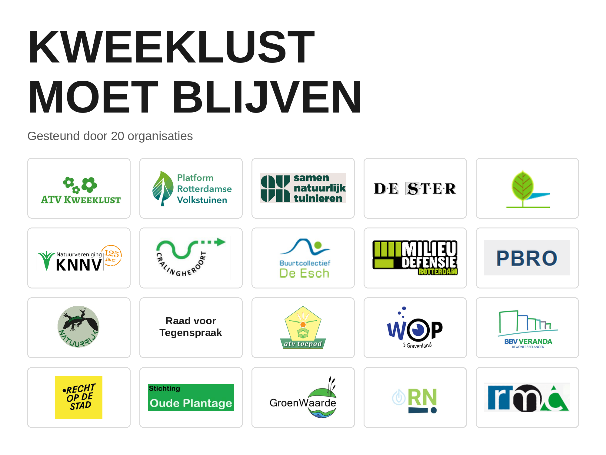 Kweeklust ingesproken in de commissie Bouwen & Wonen